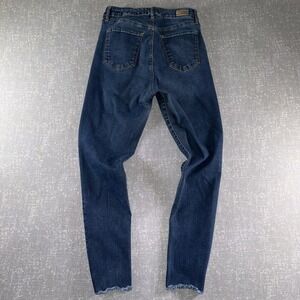 Sofia Jeans Jeans Womens 6 Blue Medium Wash Mid Rise Rosa Curvy Ankle Stretch